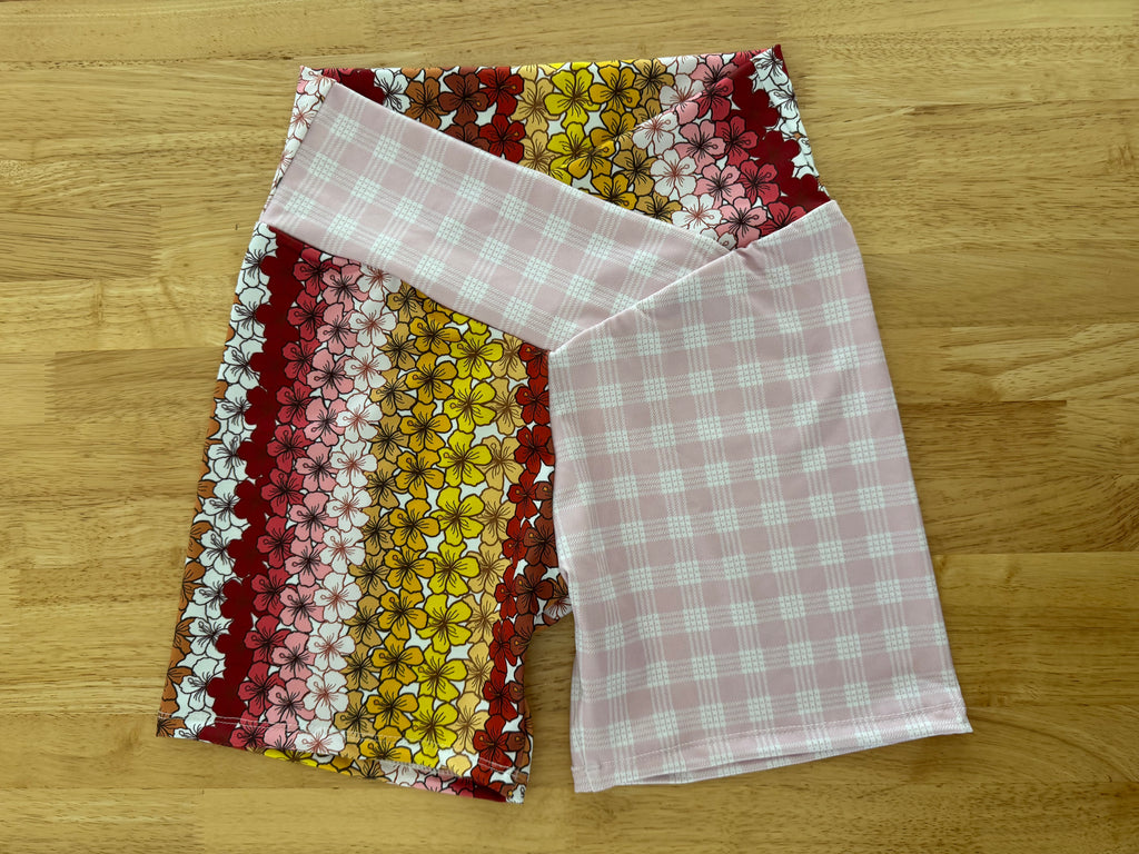 Kapakahi Shorts- Lei & Pink Palaka