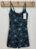 M- Deep Teal Orchids