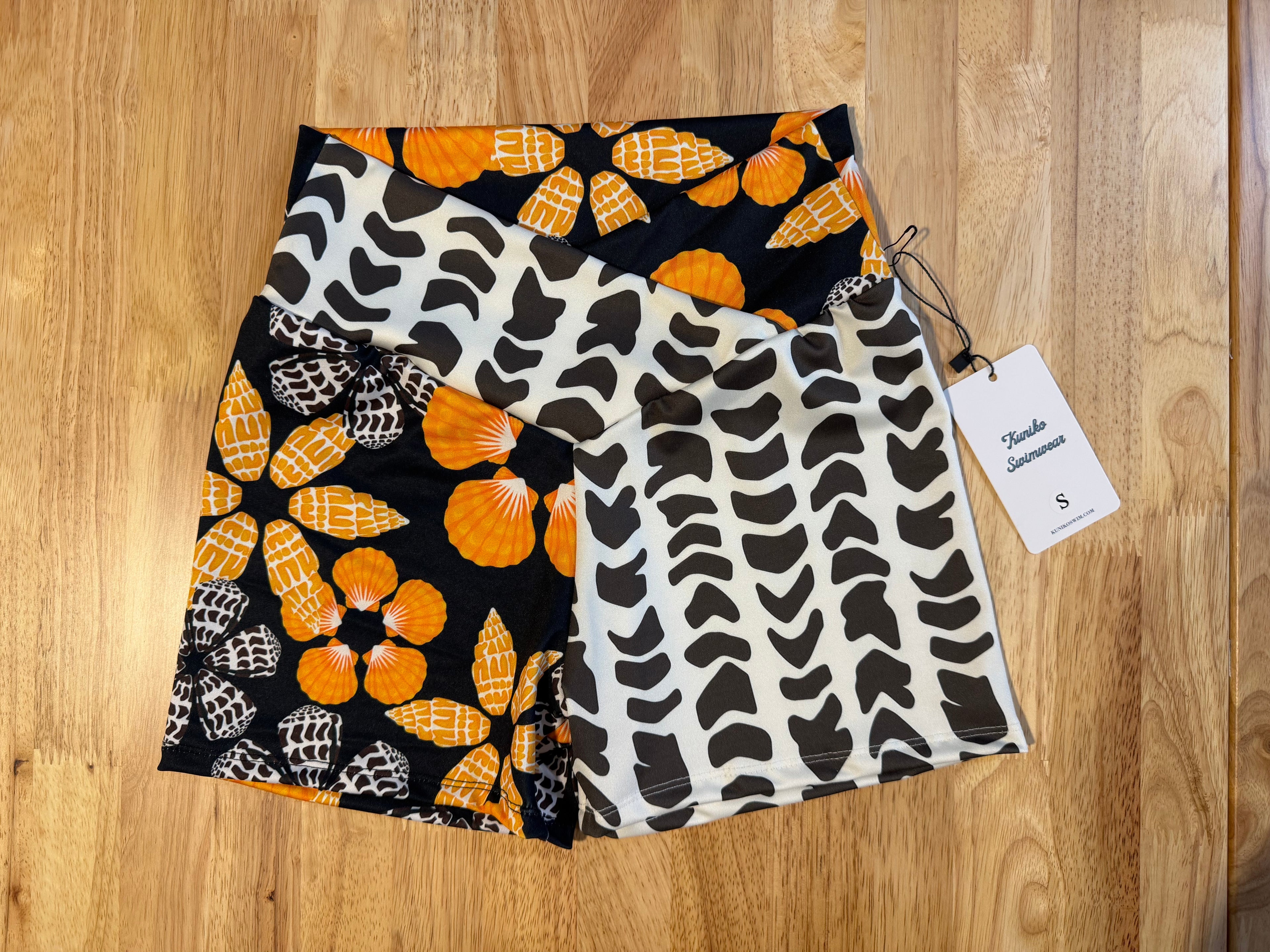 Kapakahi Shorts- Chocolate Hebrew & Pupu Puas