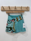 Kapakahi Shorts- Blue Kapa Palaka