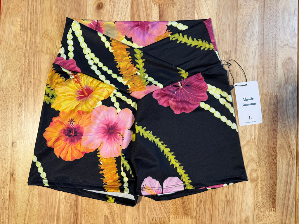 Luana Shorts- Hibiscus Lei