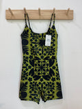 RTS Ma‘alahi in Black and Green Kalo Kuiki- MEDIUM