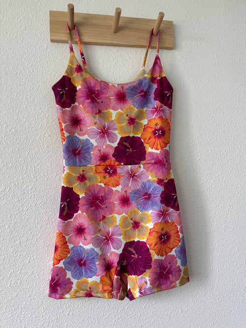 Maʻalahi Bodysuit in Hibiscus Dreams