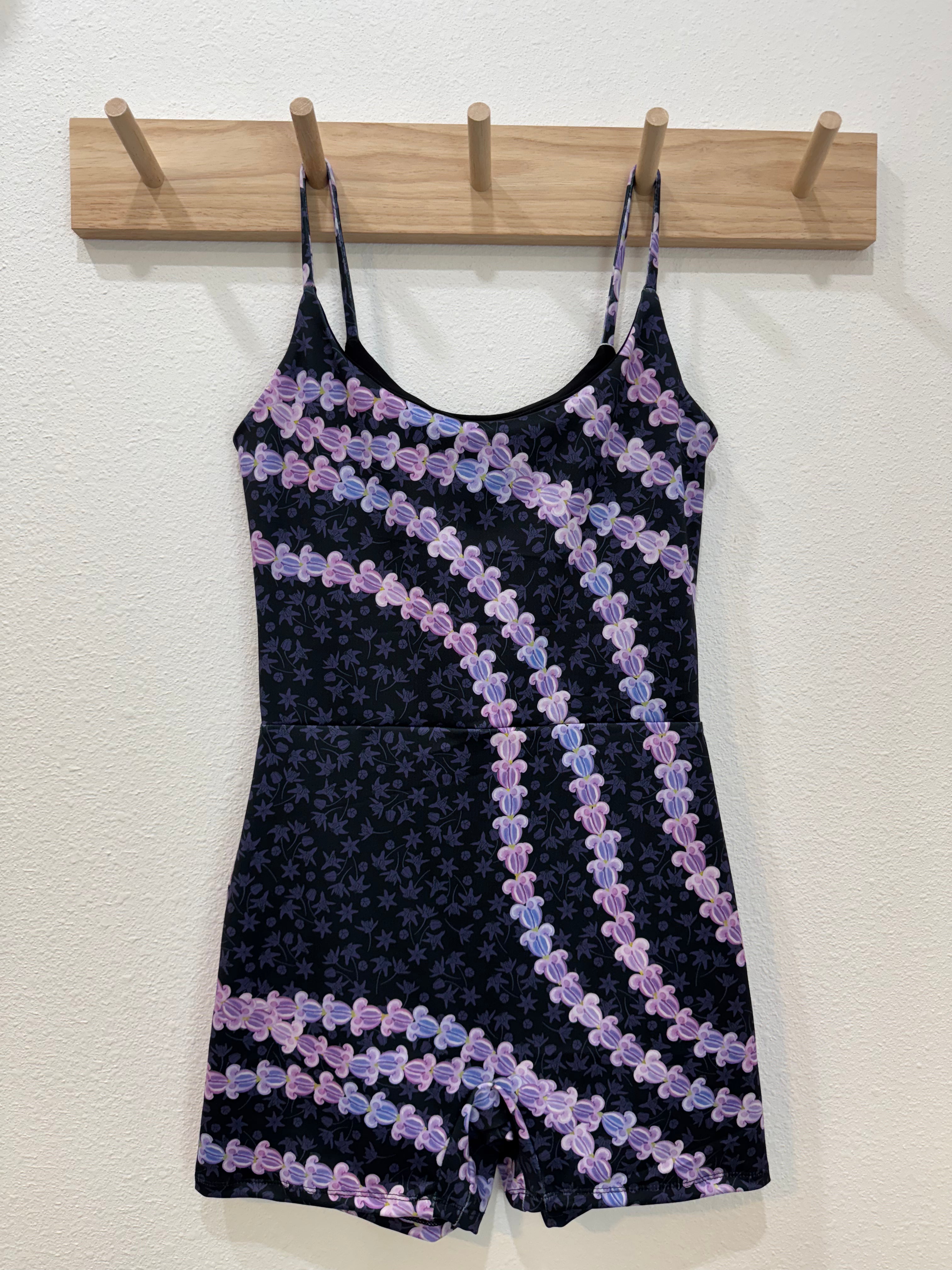 Maʻalahi Bodysuit in Pua Kalaunu Lei Strands