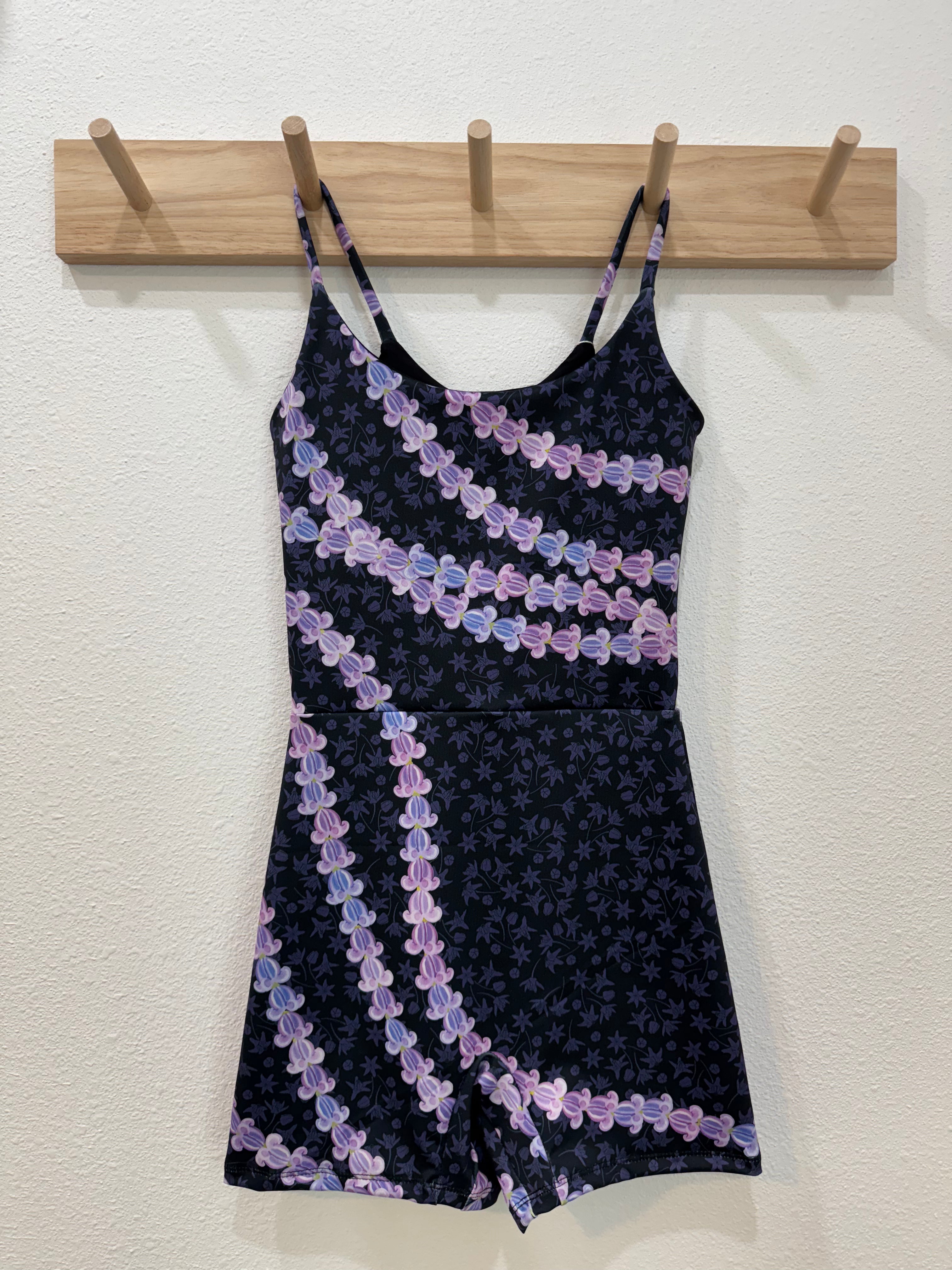 Maʻalahi Bodysuit in Pua Kalaunu Lei Strands