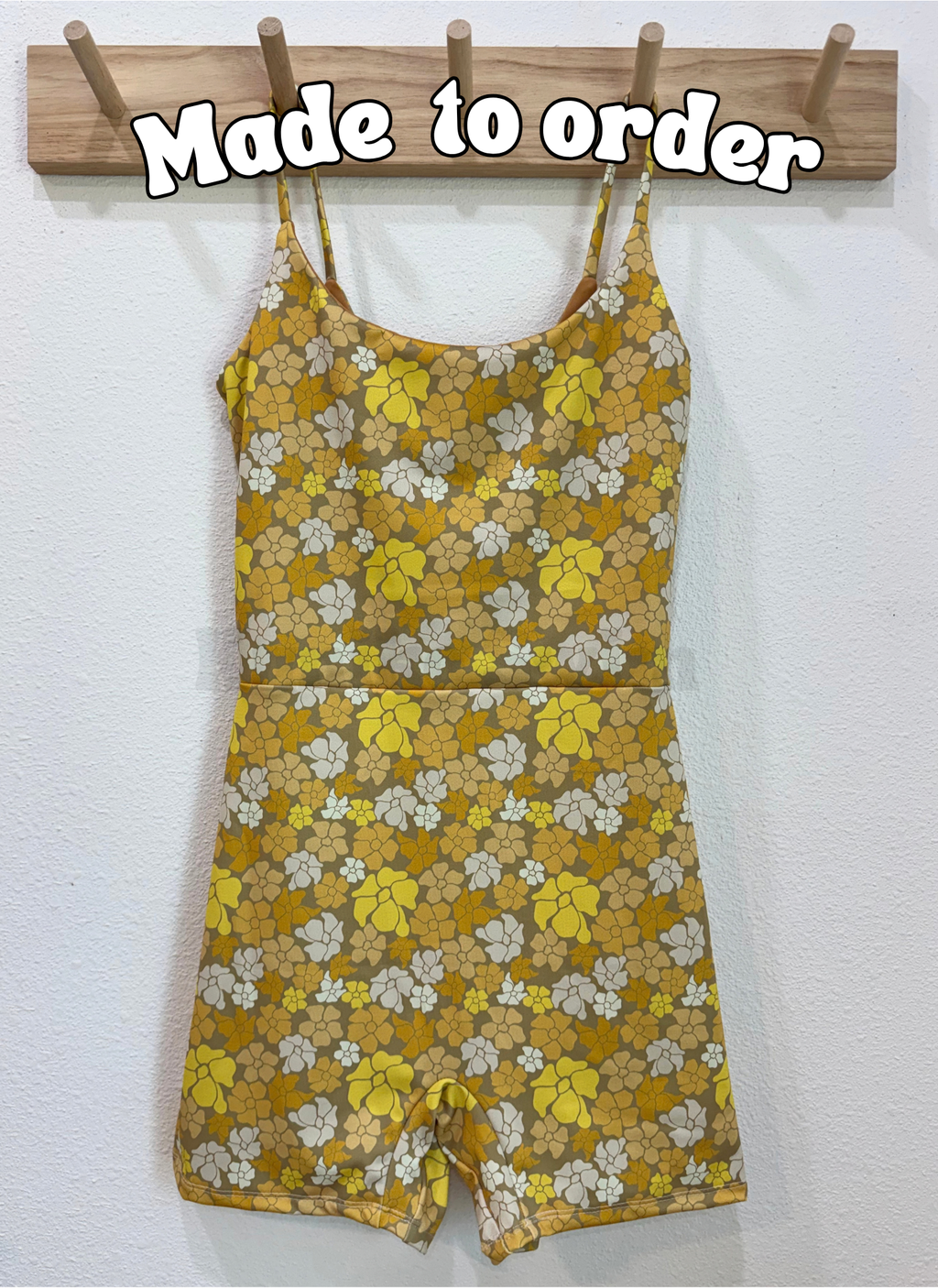 Maʻalahi Bodysuit in Puakenikeni- MADE TO ORDER