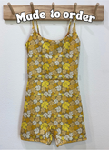 Maʻalahi Bodysuit in Puakenikeni- MADE TO ORDER